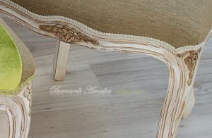 SE09 SL2 Parisian Chair Lacquered Antique White Pickled 10